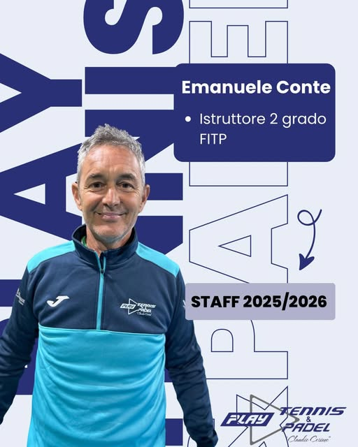 Emanuele Conte - Istruttore 2 grado FITP